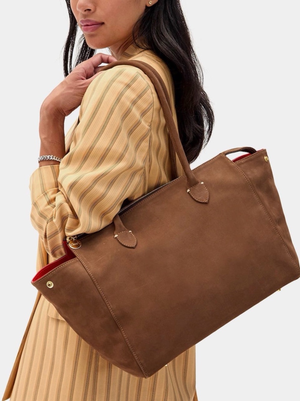 Classic Brown Leather Tote Bag - Everyday Carry
